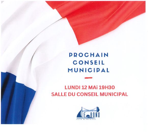Conseil municipal – lundi 12 mai 2025