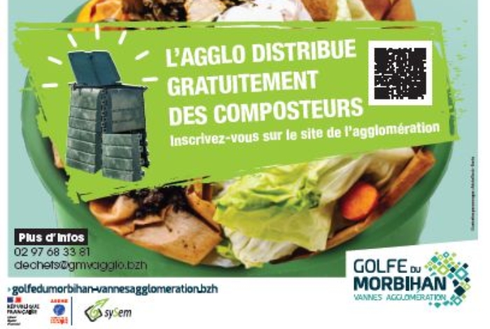 Distribution de composteurs