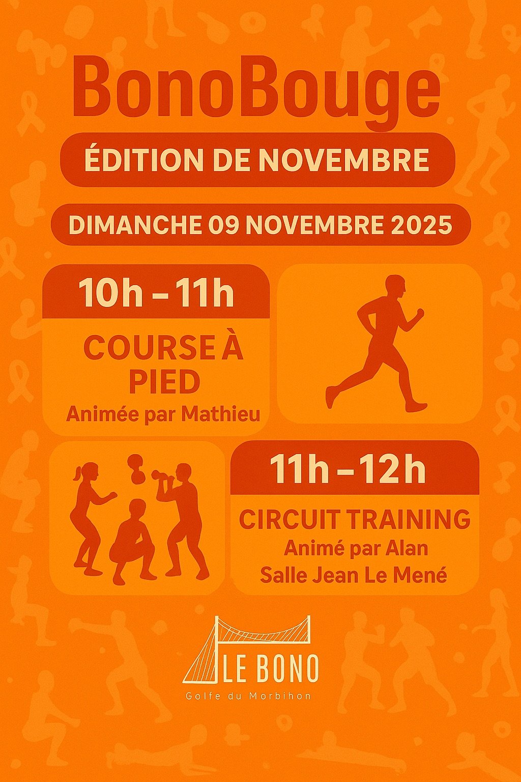 Bono Bouge dimanche 9 Novembre