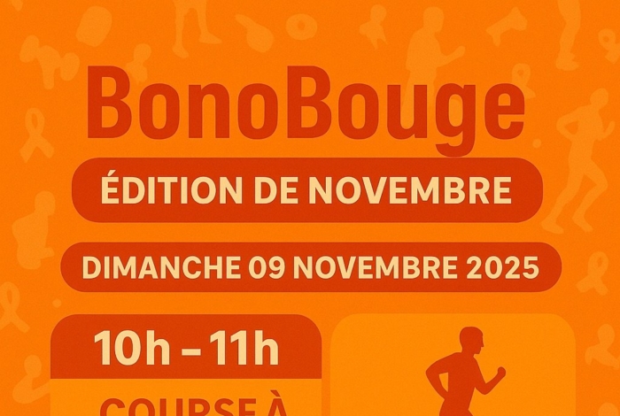Bono Bouge dimanche 9 Novembre