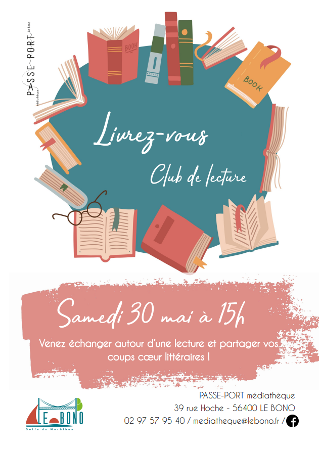 Livrez-vous ! Club de lecture – Séance du 30 mai