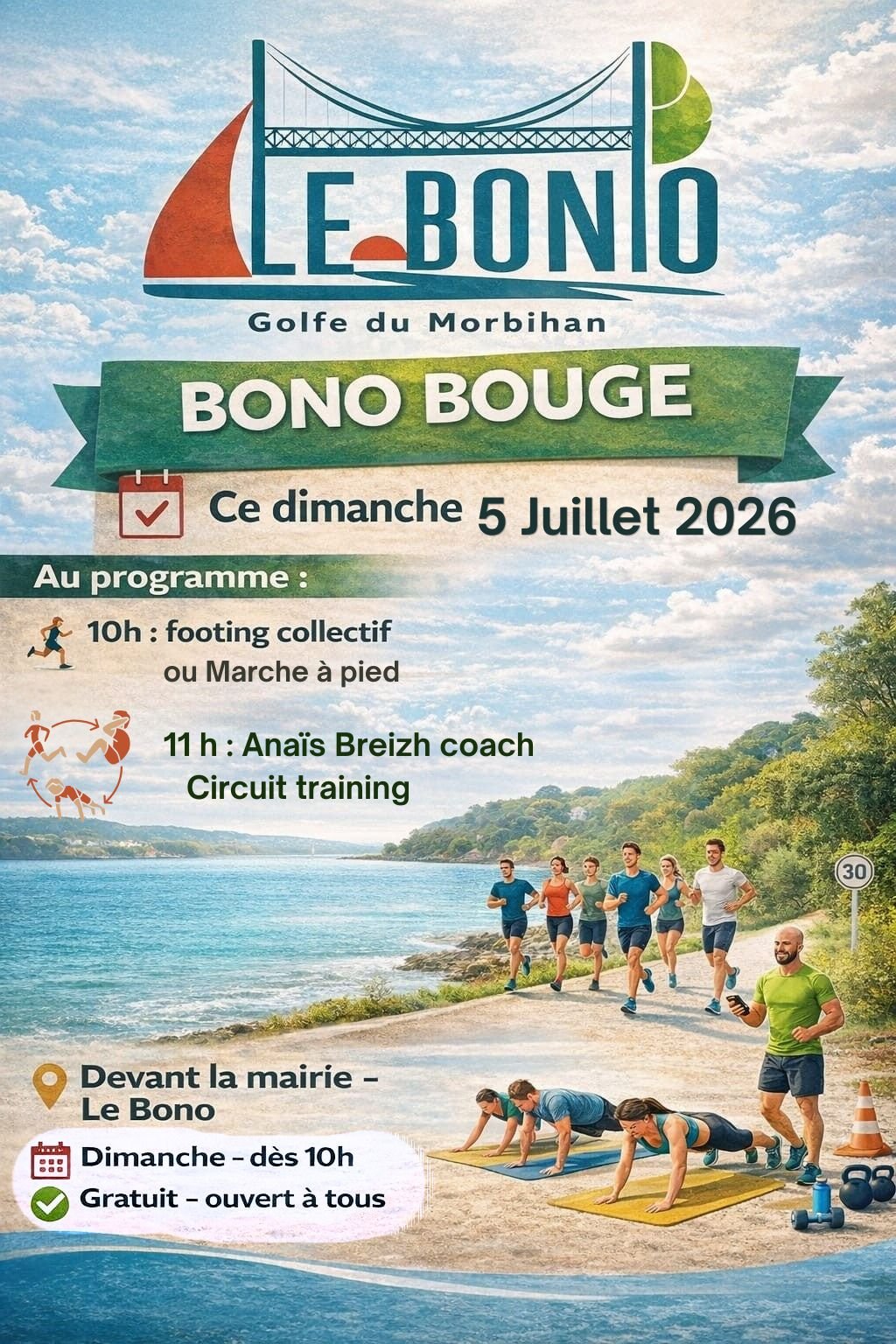 BONO BOUGE en Juillet !