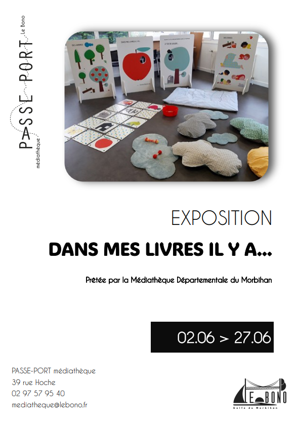 Exposition « Dans mes livres il y a… »