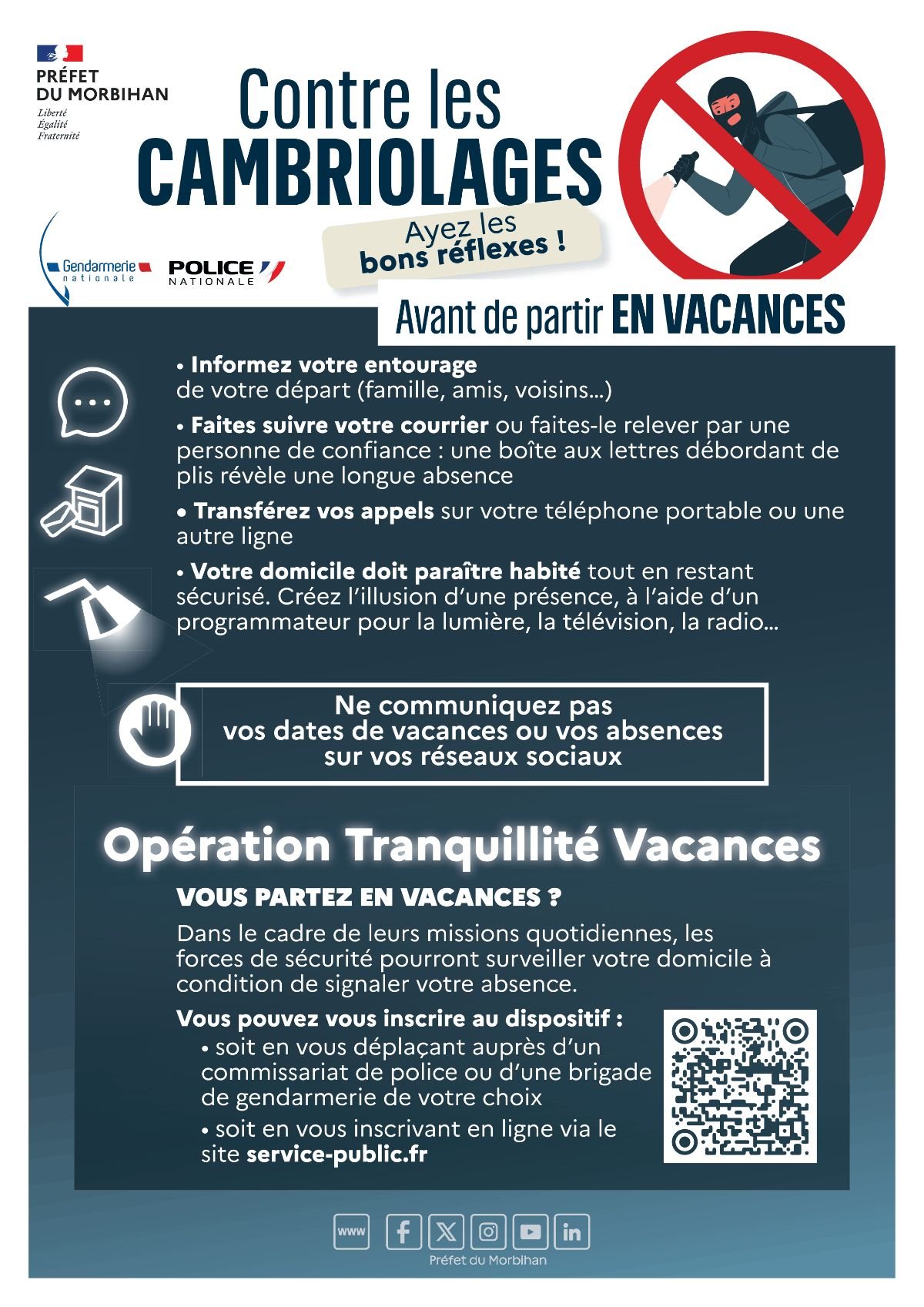VIGILANCE CAMBRIOLAGES