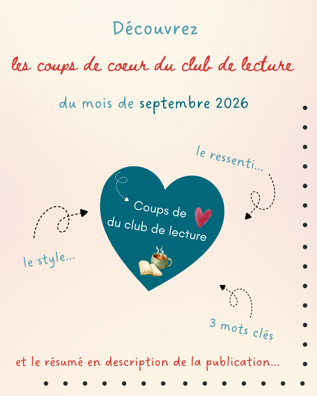 Les coups de coeur du club de lecture !